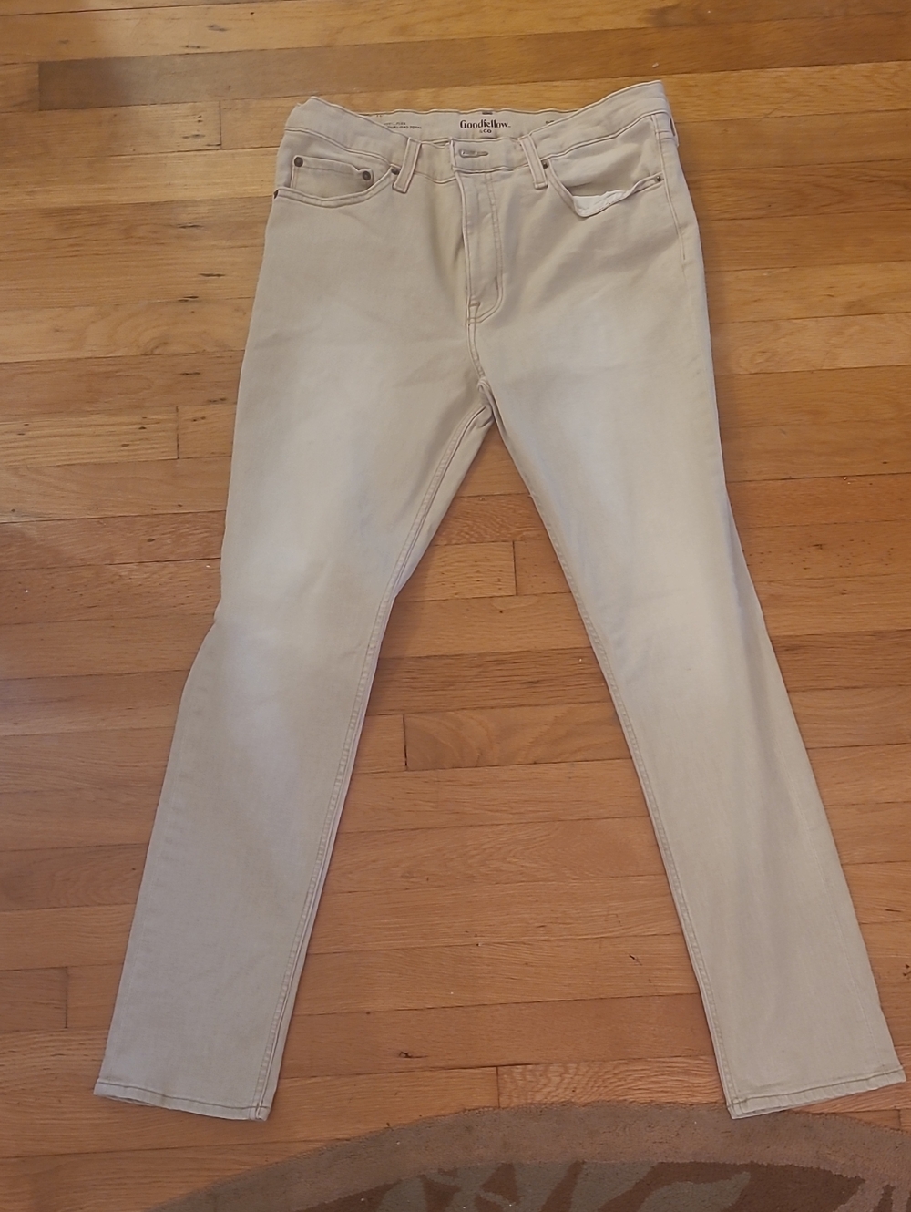 Goodfellow & Co Slim Jeans in Light Beige